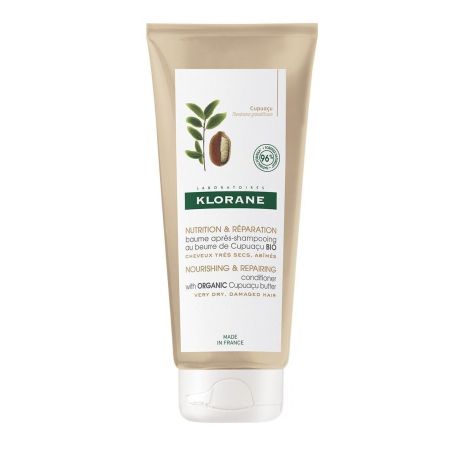 Klorane Nourishing & Repairing Conditioner With Organic Cupuaçu Acondicionador desenredante ofrece nutrición y reparación 200 ml