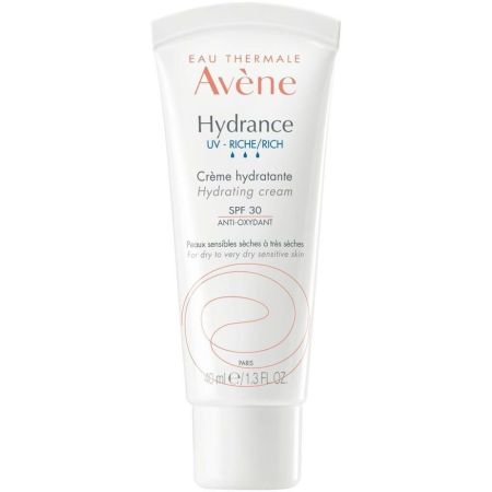 Avène Hydrance Riche Crème Hydratante Spf 30 Crema enriquecida hidratante matifica protege y da luminosidad 40 ml