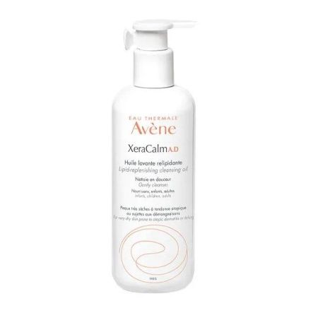 Avène Xeracalm A.D Huile Lavante Relipidante Aceite limpiador corporal relipidizante antipicor calmante  y nutritiva 400 ml