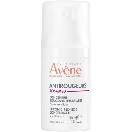 Avène Antirougeurs Rosamed Concentré Rougeurs Installées Crema ligera antirojeces alivia inmediatamente e hidrata 24 horas 30 ml