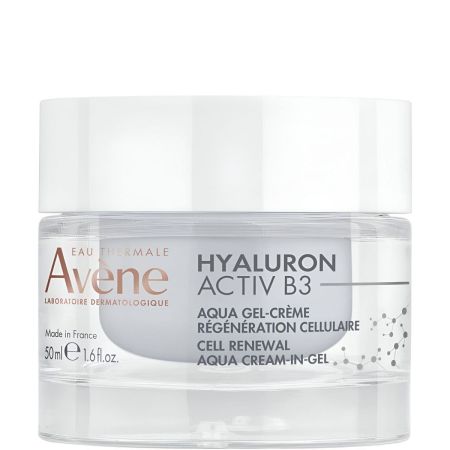 Avène Hyaluron Activ B3 Aqua-Gel Créme Régénération Cellulaire Crema hidratante rellena corrige arrugas y regenera la piel con ácido hialurónico 50 ml