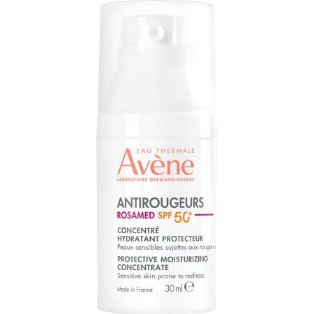 Avène Antirougeurs Rosamed Concentré Hydratant Protecteur Spf 50+ Crema protectora concentrada antirojeces reduce la intensidad y frecuencia de las rojeces 30 ml