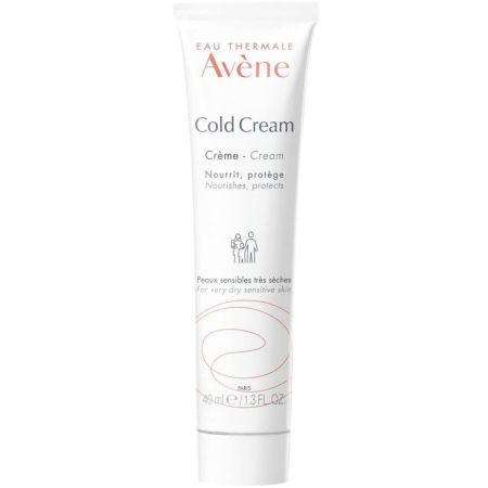 Avène Cold Cream Crema hidratante ayuda a calmar la piel irritada y dañada 40 ml