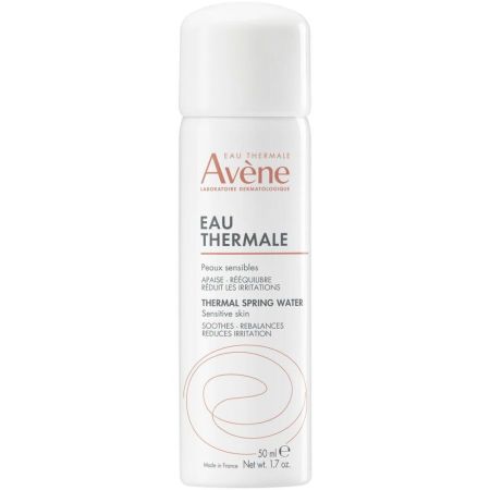 Avène Eau Thermale Thermal Spring Water Agua termal elimina impurezas refuerta y reequilibra efecto calmante instantáneo