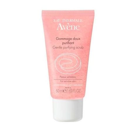 Avène Gommage Doux Purifiant Exfoliante sin parabenos purificante suave y calmante calma y limpia tu piel 75 ml