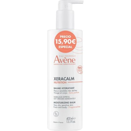 Avène Xeracalm Nutrition Baume Hydratant Precio Especial Bálsamo corporal hidratante repara la barrera lipídica calmante devolviendo suavidad y elasticidad 400 ml