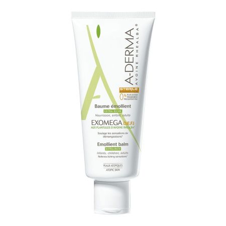 A-Derma Exomega D.E.F.I Baume Émollient Balm Extra-Rich Bálsamo emoliente enriquecido estéril y sin conservantes 200 ml