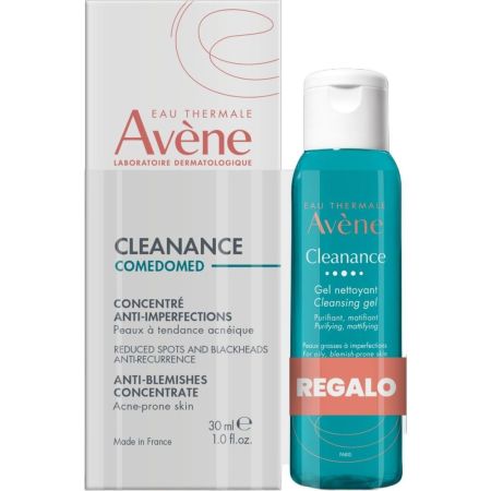 Avène Cleanance Comedomed+ Cleanance Gel Nettoyant Crema facial matificante reductora de brillos 30 ml