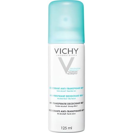 Vichy Déodorant Anti-Transpirant 48h Desodorante Spray Desodorante antitranspirante 48 horas 125 ml