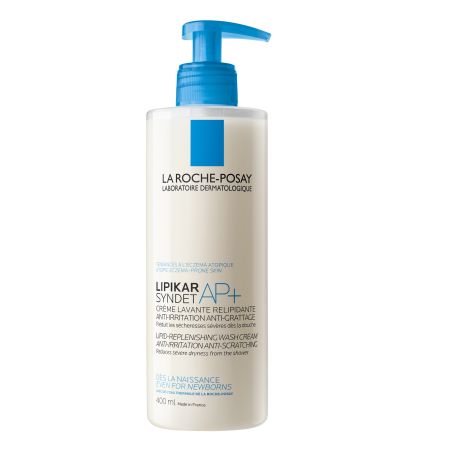 La Roche Posay Lipicar Syndet Ap+ Crème Lavante Relipidante Gel crema antiirritación para pieles con tendencia atópica 400 ml