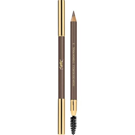 Yves Saint Laurent Dessin Des Sourcils Eyebrow Pencil Lápiz y cepillo de cejas define rellena y estiliza para acabado natural y perfecto de larga duración