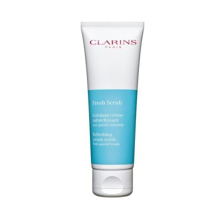 Clarins Fresh Scrub Exfoliante facial en crema refrescante con gránulos naturales 50 ml