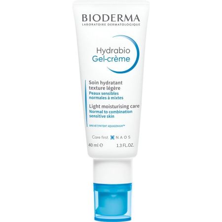 Bioderma Hydabrio Gel-Crème Soin Hydratant Crema hidratante previene el envejecimiento prematuro para piel luminosa 8 horas 40 ml