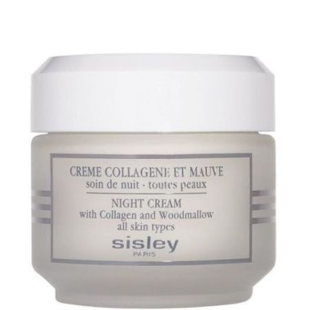 Sisley Creme Collagene Et Mauve Night Cream Crema de noche reafirmante para devolver un aspecto más joven a las pieles cansadas 50 ml