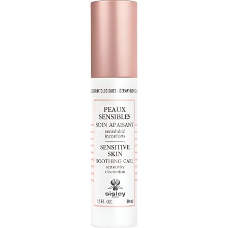 Sisley Peaux Sensibles Soin Apaisant Cuidado calmante vegano de textura suave y adictiva reduce rojeces para piel suave flexible e hidratada 40 ml