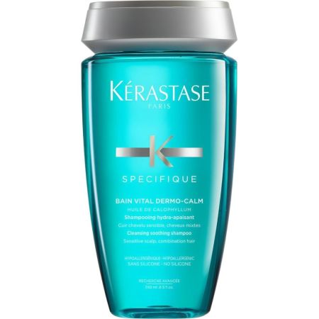 Kerastase Specifique Bain Vital Dermo-Calm Shampooing Champú hidro-calmante para cuero cabelludo sensible con tendencia a graso