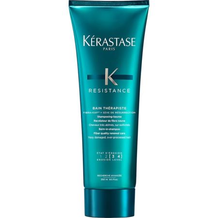 Kerastase Resistance Bain Thérapiste Shampooing-Baume Champú renovador de la fibra cabello muy dañado 250 ml