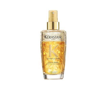 Kerastase Elixir Ultime L'Huile Légére Aceite hidratante ilumina voluminiza y facilita el desenredo para cabello fino 100 ml