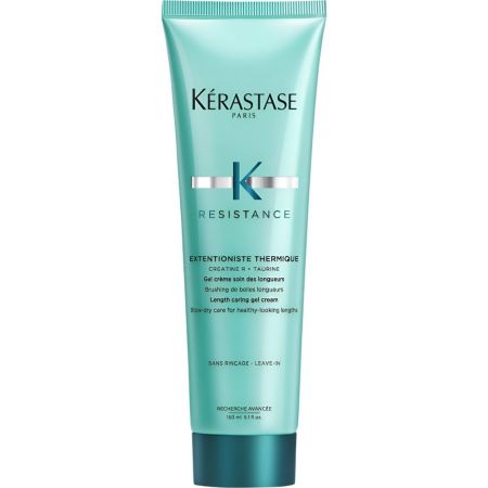 Kerastase Resistance Extentioniste Thermique Gel Crème Protector térmico protector del color sella longitudes y puntas dobles para cabello largo 150 ml