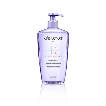 Kerastase Blond Absolu Bain Lumière Champú hidratante iluminador para cabello decolorado con mechas y grises