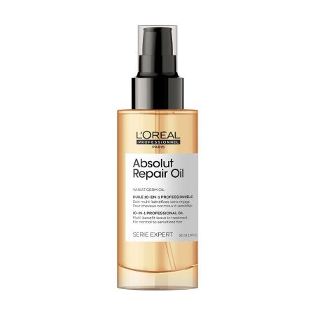 L'Oreal Professionnel Absolut Repair Oil 10-In-1 Professional Oil Aceite 10 en 1 repara el cabello dañado en un solo gesto 90 ml