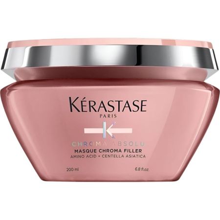 Kerastase Chroma Absolu Masque Chroma Filler Mascarilla rellenadora antiporosidad para cabello coloreado y dañado 200 ml