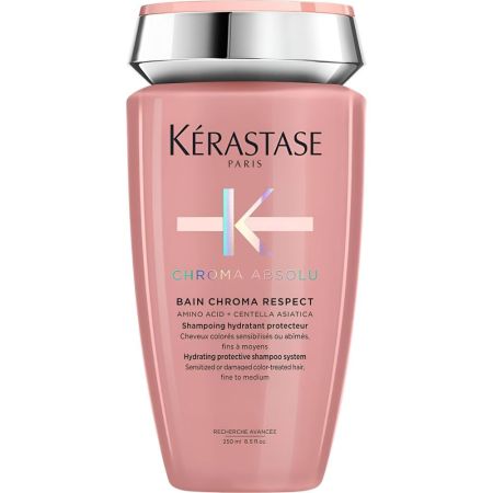 Kerastase Chroma Absolu Bain Chroma Respect Champú hidratante nutritivo para cabello coloreado sensibilizado 250 ml