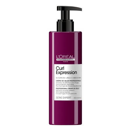 L'Oreal Professionnel Curl Expression Professional Cream-In-Jelly Crema gelificada de definición da forma a rizos y ondas otorgando hidratación 250 ml