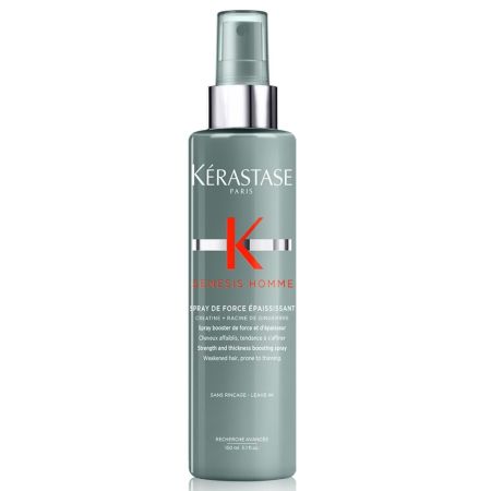 Kerastase Genesis Homme Spray De Force Épaissisant Spray potenciador de fuerza y espesor para cabello debilitado y afinado 150 ml