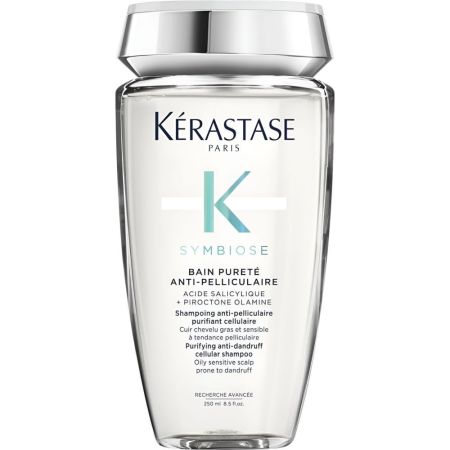 Kerastase Symbiose Bain Pureté Anti-Pelliculaire Champú anticaspa purificante para cabello graso y sensible 250 ml