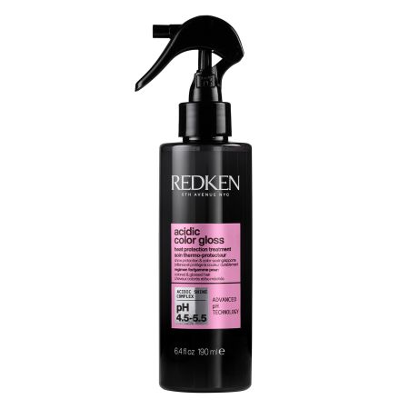 Redken Acidic Color Gloss Heat Protection Treatment Tratamiento sin aclarado sella la cutícula y fija el brillo para cabello coloreado 190 ml