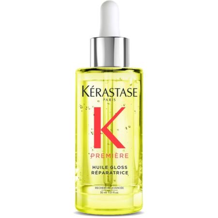 Kerastase Première Huile Gloss Réparatrice Aceite reparador descalcifica repara y revierte radicalmente el daño persistente del cabello 30 ml