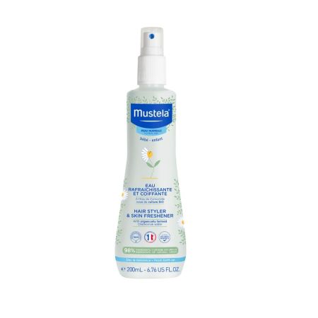 Mustela Eau Rafraichissante Et Coiffante Agua de peinado refrescante facilita el cepillado y da brillo al cabello 200 ml