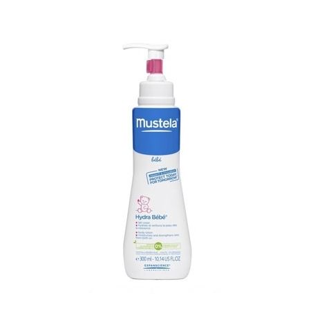 Mustela Hydra Bébé Body Lotion Crema hidratante diaria para la piel del bebé 300 ml