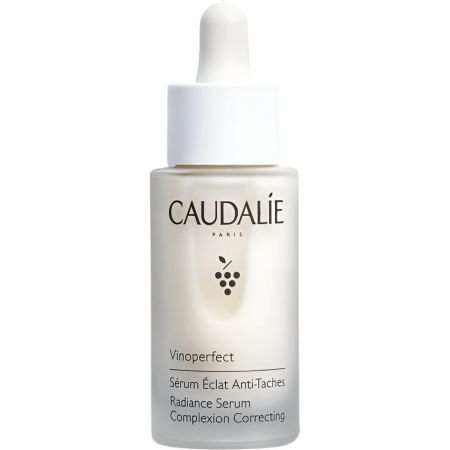 Caudalíe Vinoperfect Sérum Èclat Anti-Taches Sérum antimanchas resalta el resplandor del rostro acabado uniforme y luminoso 30 ml