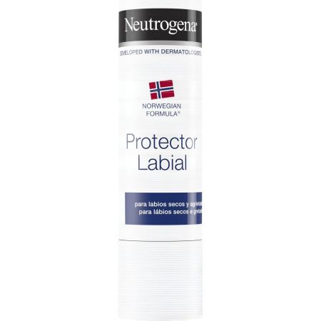 Neutrogena Protector Labial Spf 5 Bálsamo labial con protección solar protege aliviando labios secos y agrietados para mayor hidratación 4,8 gr