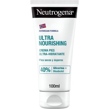 Neutrogena Ultra-Hidratante Crema Pies Crema hidratante y reparadora para pies secos y estropeados 100 ml