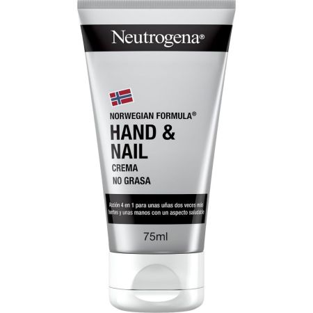 Neutrogena Hand & Nail Crema De Manos Y Uñas Crema de manos y uñas no grasa hidrata protege y suaviza 75 ml