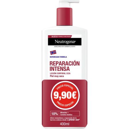 Neutrogena Hidratación Profunda Loción Corporal Precio Especial Loción corporal reparadora e hidratante 24 horas 400 ml