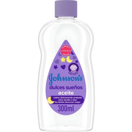 Johnson'S Dulces Sueños Aceite Aceite corporal ayuda a tu bebé a dormir mejor 300 ml