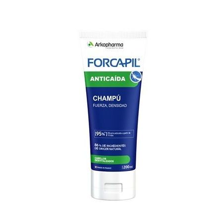 Arkopharma Forcapil Anticaída Champú Champú anticaída previene y limita la caída excesiva del cabello 200 ml