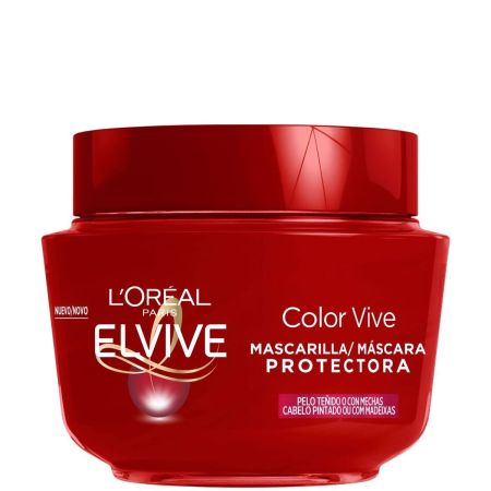 Elvive Color Vive Mascarilla Protectora Mascarilla protectora nutritiva y fijadora del color cabello teñido o con mechas 300 ml