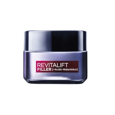 L'Oreal Revitalift Filler [+ Ácido Hialurónico] Crema Día Crema de día antiedad rellena arrugas y devuelve volumen a la piel 50 ml