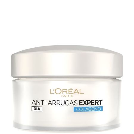 L'Oreal Anti-Arrugas Expert Crema Hidratante Día 35+ Colágeno Crema de día antiedad recupera la elasticidad y mantiene hidratada la piel 50 ml