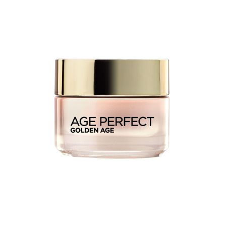 L'Oreal Age Perfect Golden Age Crema Rosa Fortificante Día Crema de día rejuvenece revitaliza y reaviva el tono rosado natural de tu piel 50 ml