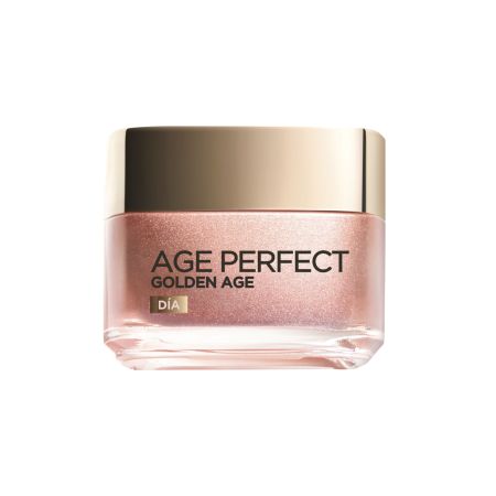 L'Oreal Age Perfect Golden Age Crema Rosa Fortificante Día Spf 20 Crema de día rejuvenece revitaliza y reaviva el tono rosado natural de tu piel 50 ml