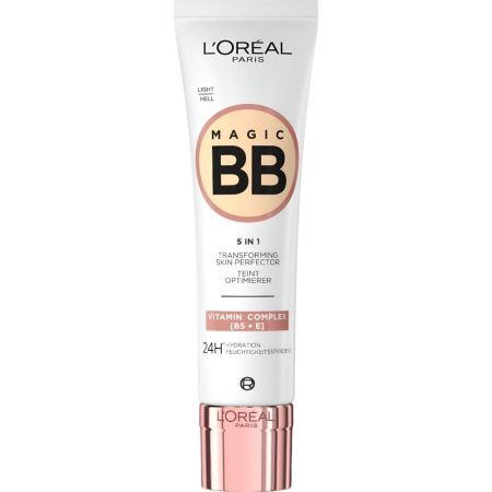 L'Oreal Magic Bb 5 In 1 Crema hidratante con color de cobertura ultraligera protege hidrata ilumina unifica y suaviza el tono