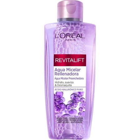 L'Oreal Revitalift Agua Micelar Rellenadora Agua micelar rellenadora y antiedad con ácido hialurónico puro 200 ml