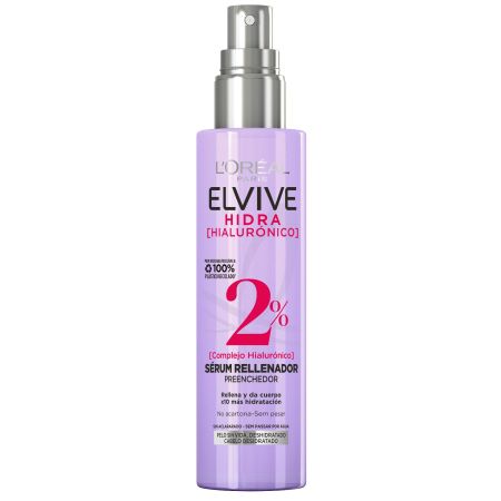 Elvive Hidra [Hialurónico] Sérum Rellenador Sérum rellena la fibra capilar de hidratación para cabello deshidratado 150 ml