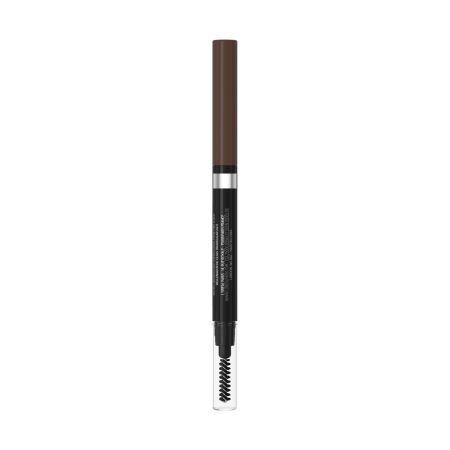 L'Oreal Infaillible Brow Filling Triangular Pencil Perfilador de cejas automático con cepillo y punta triangular acabado natural 24 horas